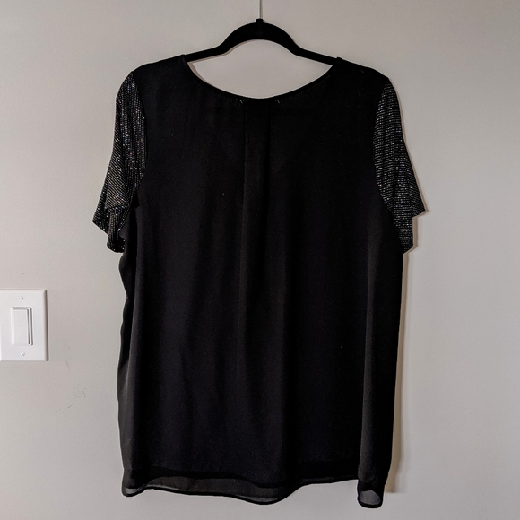 Sheer sequined top - Picture 3 of 3